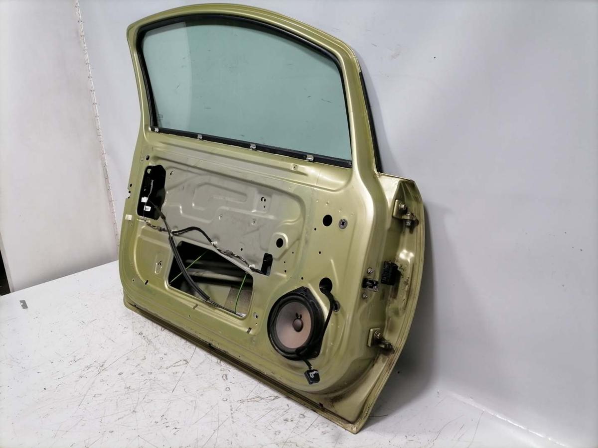 Opel Corsa D original T&uuml;r vorn links Z30E Green Tea 3 T&uuml;rer Rohbau BJ06
